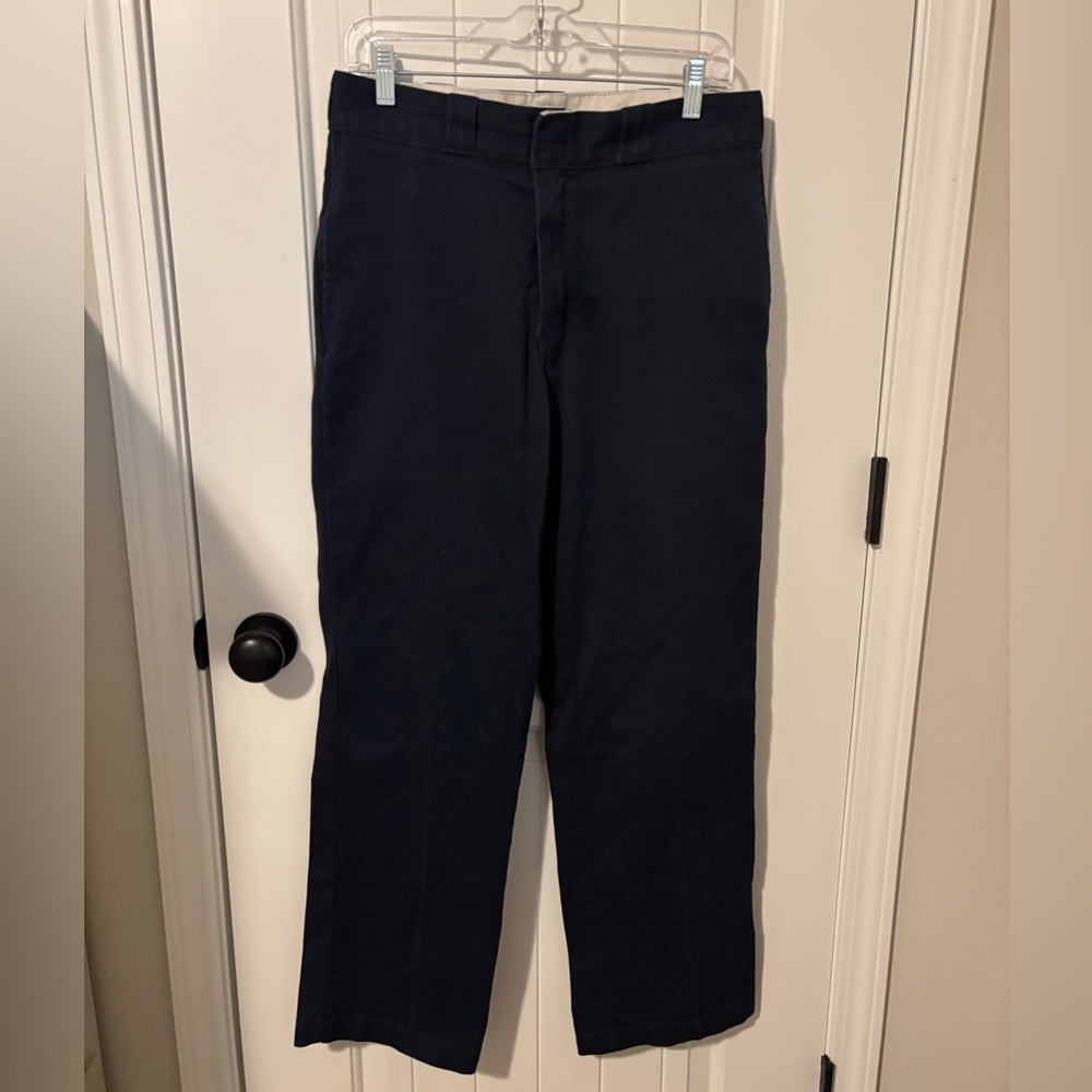 Dickies Men's Dark Blue Chinos